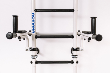 Шведская стенка S10 белый антик/золото