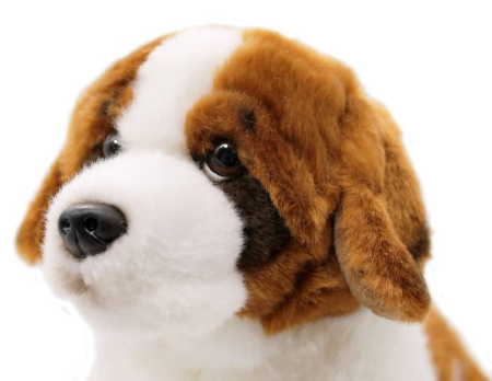 Игрушка мягкая Сенбернар 27 см LEOSCO