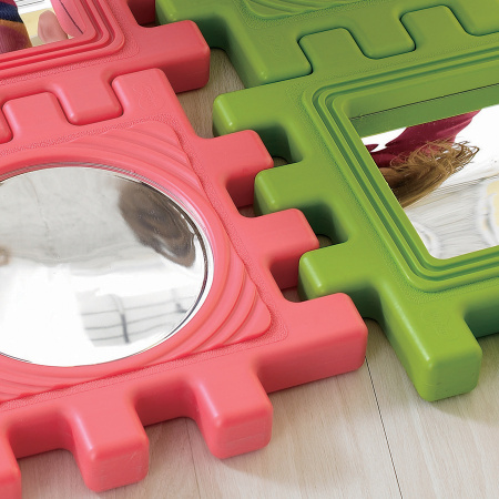 Тактильный зеркальный куб, 6 панелей Weplay