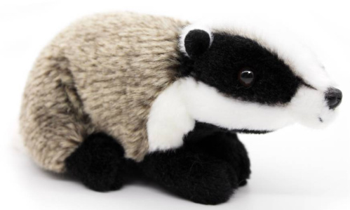 Игрушка мягкая Барсук 17 см LEOSCO