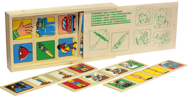 Домино деревянное Противоположности ЛЭМ