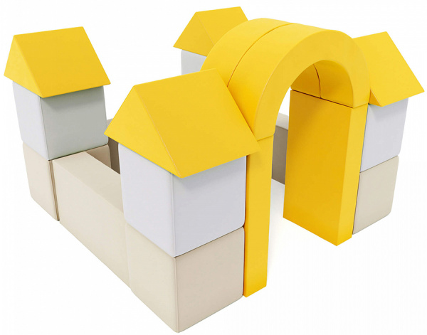 Мягкий игровой комплекс Замок Pastel Romana