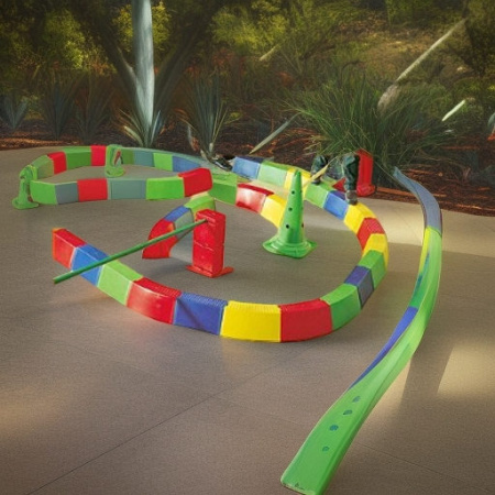 Дорожка балансировочная Высокая закругленная