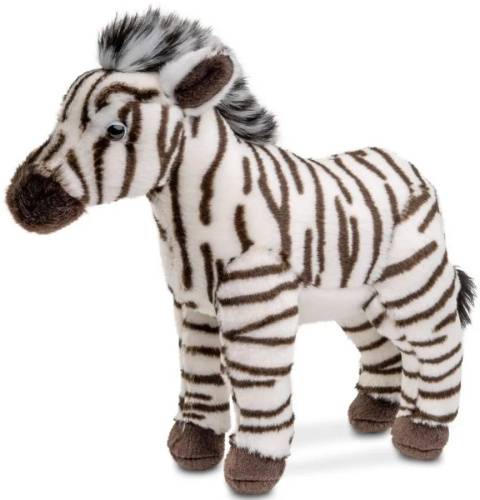 Игрушка мягкая  Зебра 23 см LEOSCO