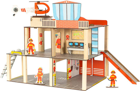 Парковка деревянная Служба спасения M-WOOD