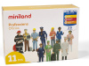 Набор фигурок Профессии, 11 фигурок Miniland
