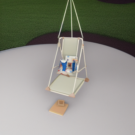 Качели напольные ВЕТЕРОК бежевые Globex