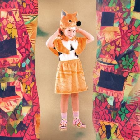 Лисичка-сестричка, рост 116-122 Батик