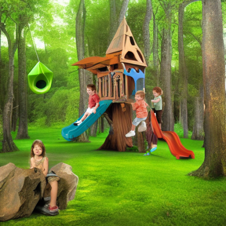 Игровой комплекс Лесная крепость