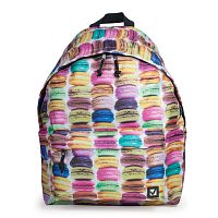 Рюкзак универсальный сити-формат разноцветный Сладости 20 литров, 41х32х14 см Brauberg