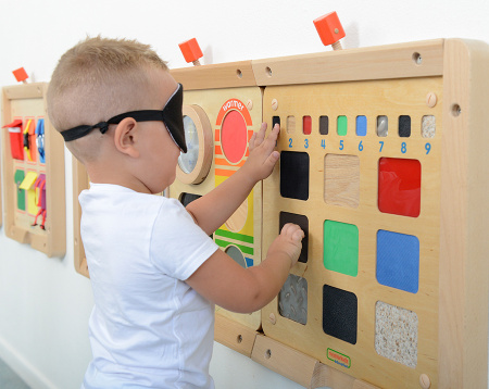 Панель настенная Тактильная (доска В) Masterkids