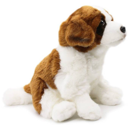 Игрушка мягкая Сенбернар 27 см LEOSCO