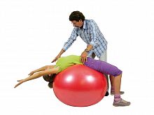 Мяч гимнастический Body Ball для фитнеса 85 см красный Ledraplastic