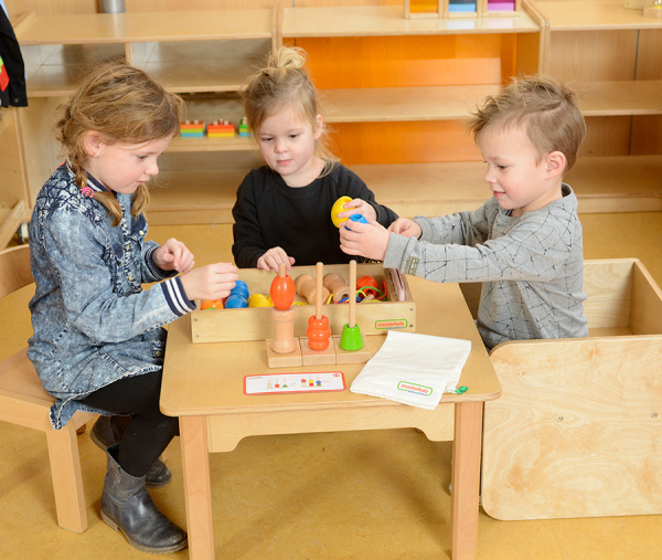 Игра-сортировка Шнуровка Бусы (Набор 1) Masterkids