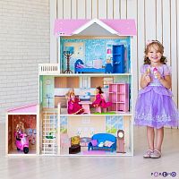 Кукольный дом Розали Гранд с мебелью