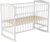 Кроватка детская 204, белая Фея