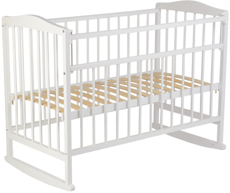 Кроватка детская 204, белая Фея