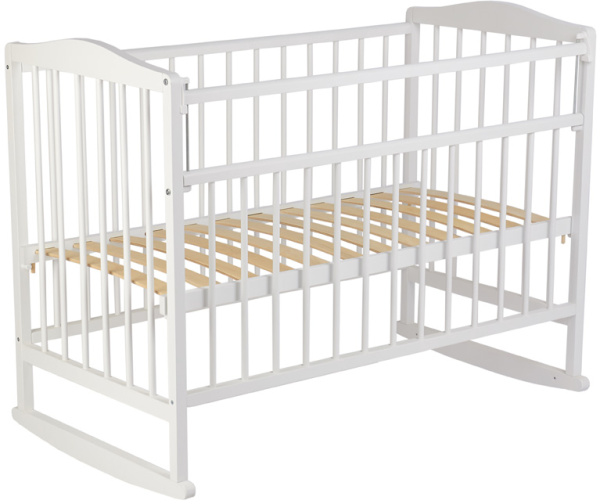 Кроватка детская 204, белая Фея