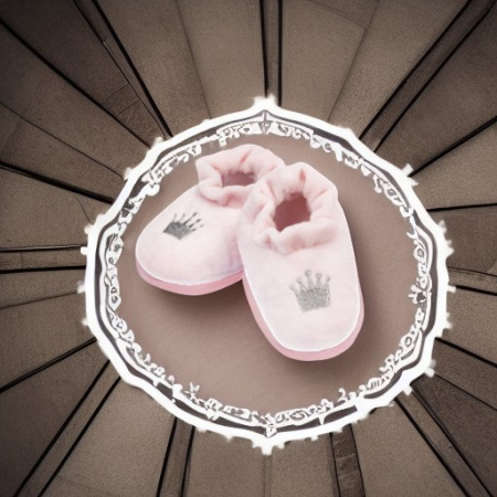 Пинетки для принцессы, розовые Teddykompaniet