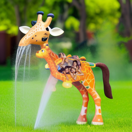 Жираф с разбрызгивателем Intex