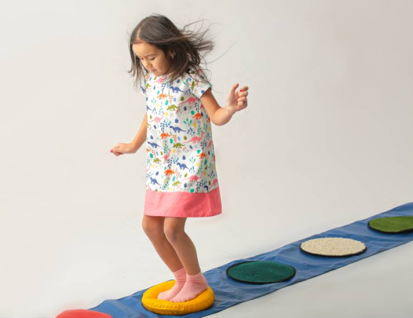 Сенсорная тропа 5 кругов (с наполнителем) Romsens