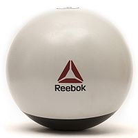 Гимнастический мяч REEBOK с утяжеленным дном и системой ABS 75 см серый