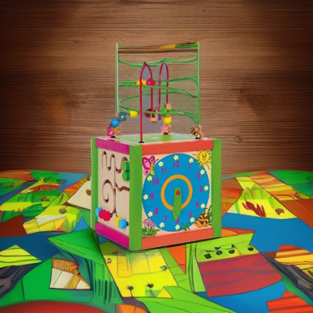 Дидактический КУБ Woody