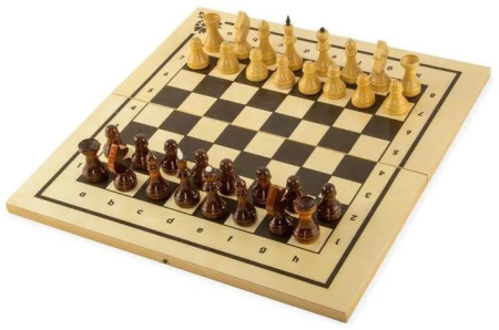Игра настольная 2 в 1 (шахматы, нарды) Бэмби