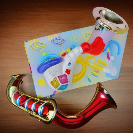 Саксофончик (со светом и звуком) Wei Dey