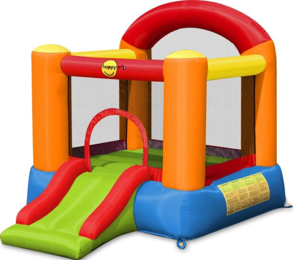 Надувной батут с горкой Малыш Happy Hop