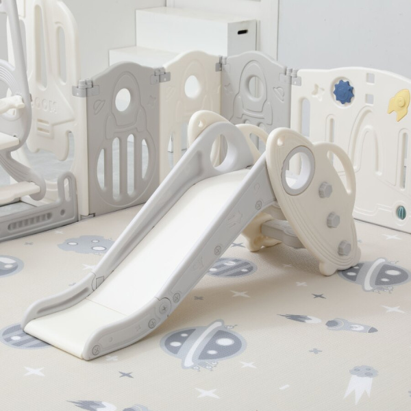 Манеж UNIX Kids SUPREME Space 160x160 см Grey