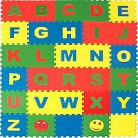 Коврик-пазл детский Английский Алфавит, 25х25 Экопромторг