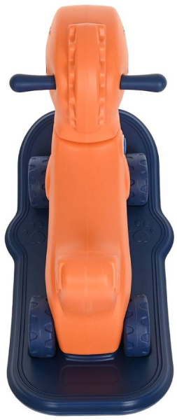 Качалка-каталка Дино оранжевый, со звуком Pituso