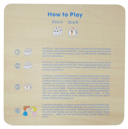 Панель настольная Эмоции Masterkids