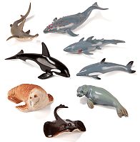 Морские животные, 8 фигурок Miniland