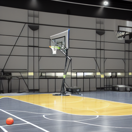 Баскетбольная система передвижная