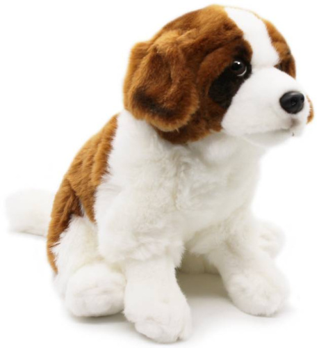 Игрушка мягкая Сенбернар 27 см LEOSCO