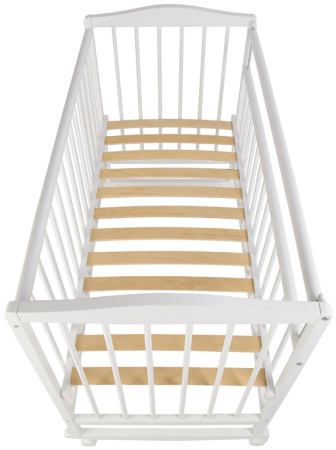Кроватка детская 204, белая Фея