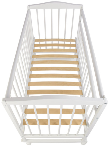 Кроватка детская 204, белая Фея
