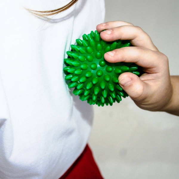 Мяч массажный 7,5 см, 1 штука Тех-пласт