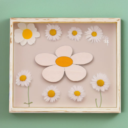 Декор на стену РОМАШКА Pomy Toys