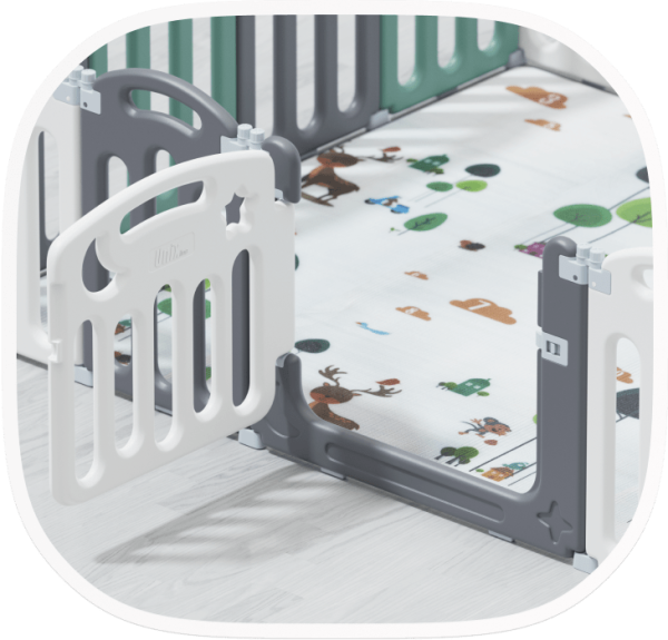 Манеж UNIX Kids Simple 188x151 см Color