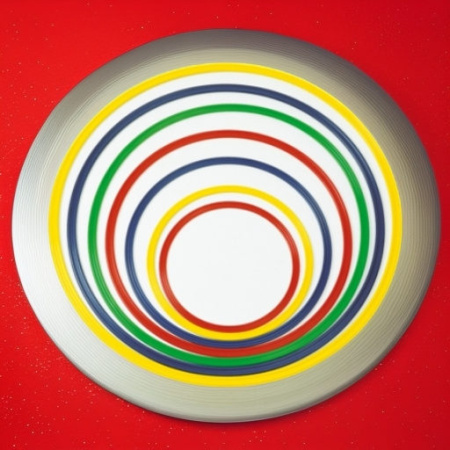 Обруч гимнастический плоский 30 см