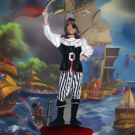 Пират, рост 128 Widmann