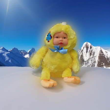 Плюшевый малыш-утенок Halley