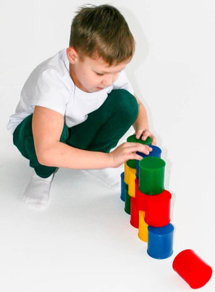 Игра Городки мягкие, 8 штук Тех-пласт