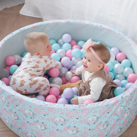 Сухой бассейн Romana Фламинго, 150 шариков