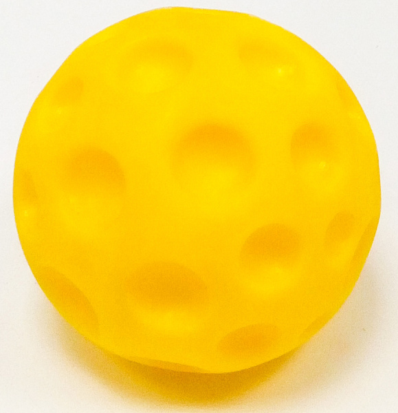 Мяч массажный с выемками 10 см, 1 штука Тех-пласт