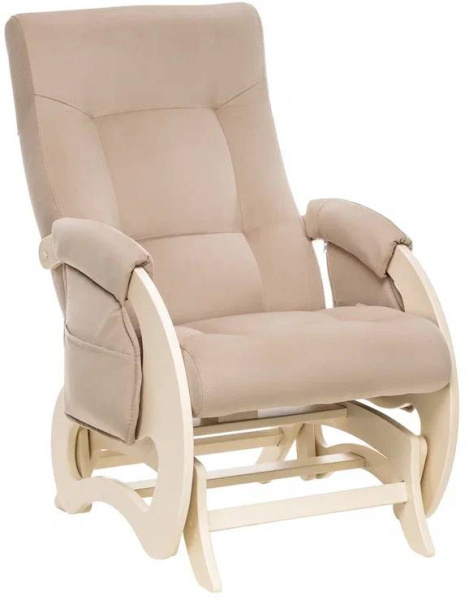 Кресло для кормления Milli Ария с карманами (дуб шампань, ткань V20)