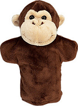 Кукла на руку ОБЕЗЬЯНКА Teddykompaniet